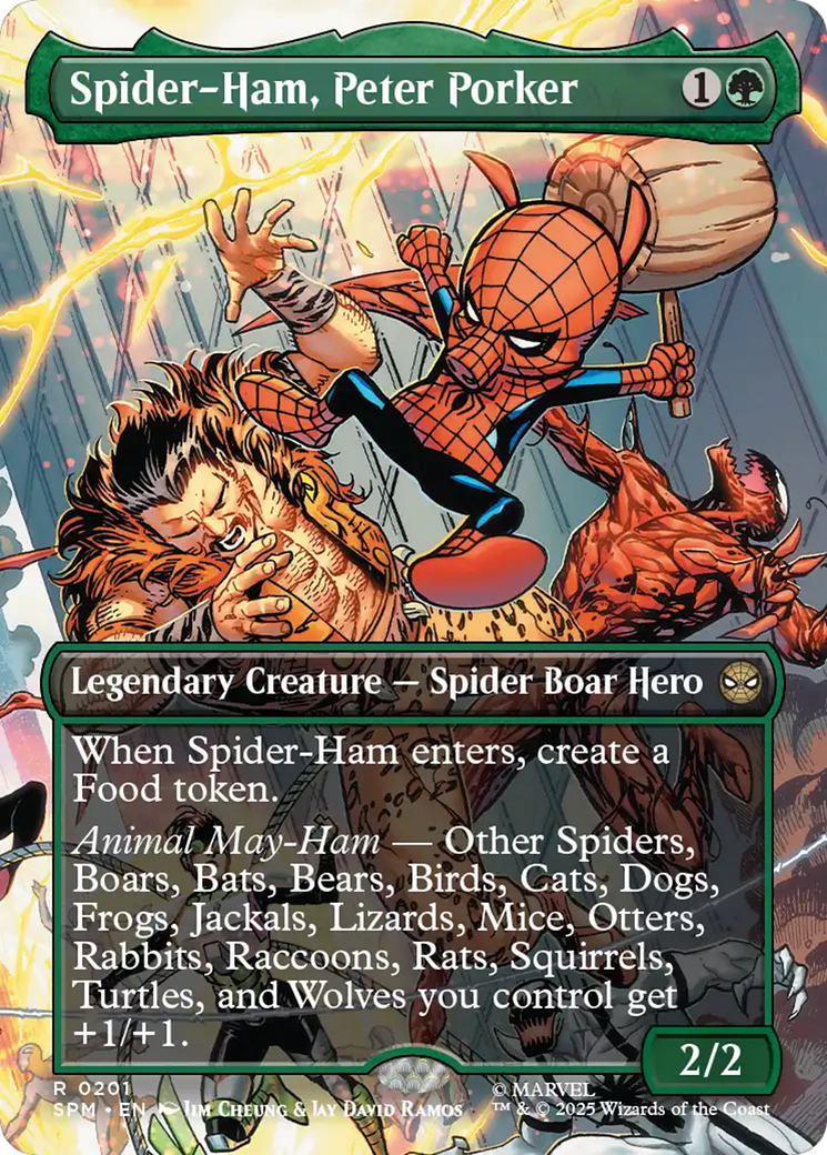 Spider-Ham, Peter Porker (Borderless) [Marvel's Spider-Man] | Impulse Games and Hobbies