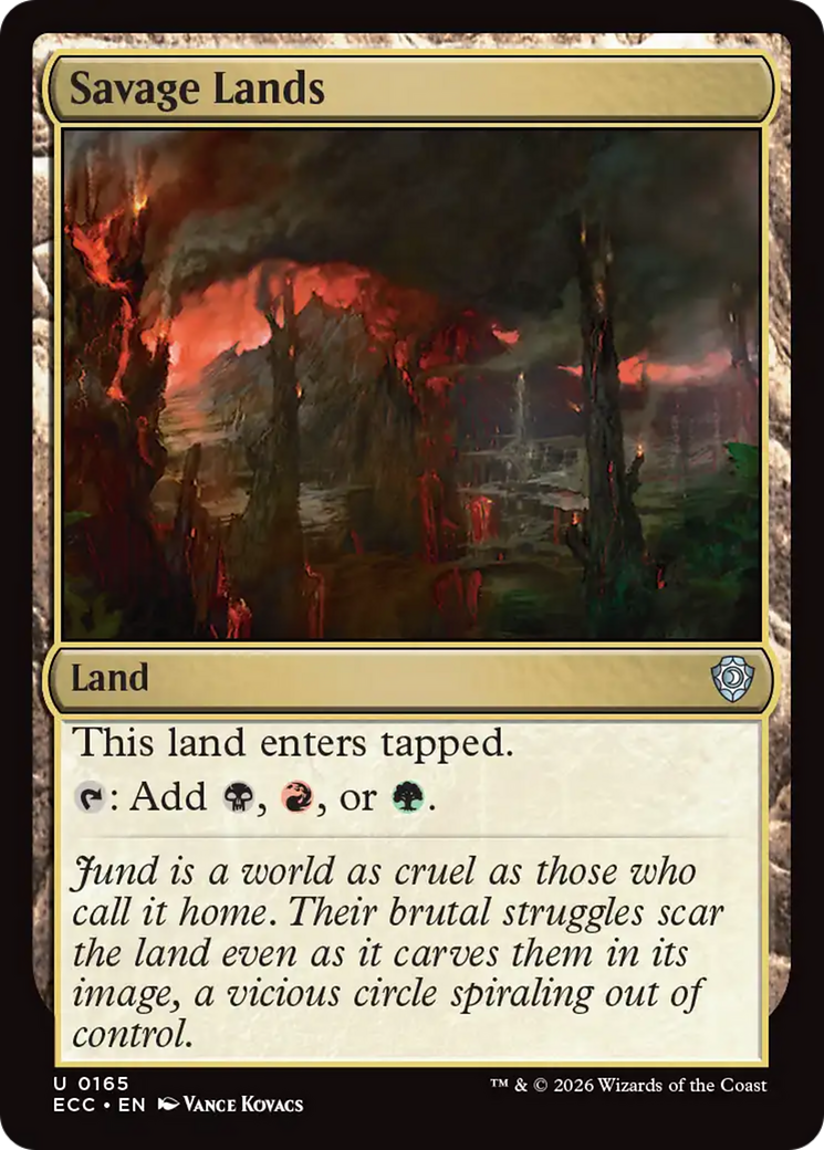 Savage Lands [Lorwyn Eclipsed Commander] | Impulse Games and Hobbies