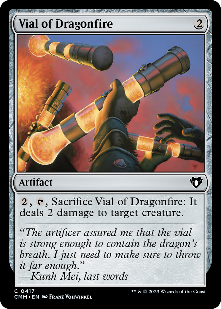 Vial of Dragonfire [Commander Masters] | Impulse Games and Hobbies