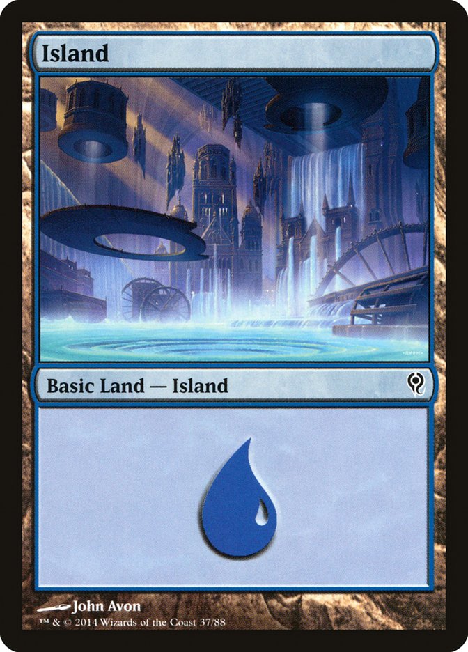 Island (37) [Duel Decks: Jace vs. Vraska] | Impulse Games and Hobbies