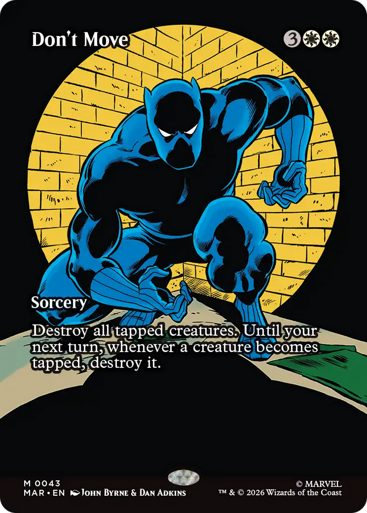 Don't Move (Borderless) [Marvel Universe: Eternal-Legal] | Impulse Games and Hobbies