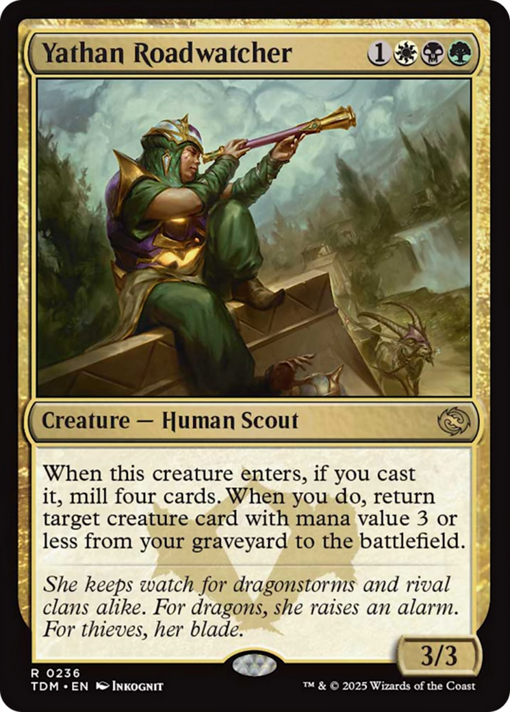 Yathan Roadwatcher [Tarkir: Dragonstorm] | Impulse Games and Hobbies
