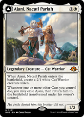 Ajani, Nacatl Pariah // Ajani, Nacatl Avenger [Modern Horizons 3] | Impulse Games and Hobbies