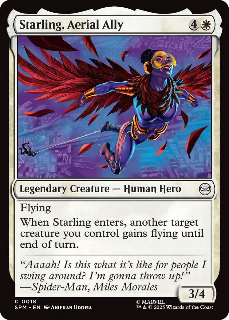 Starling, Aerial Ally [Marvel's Spider-Man] | Impulse Games and Hobbies