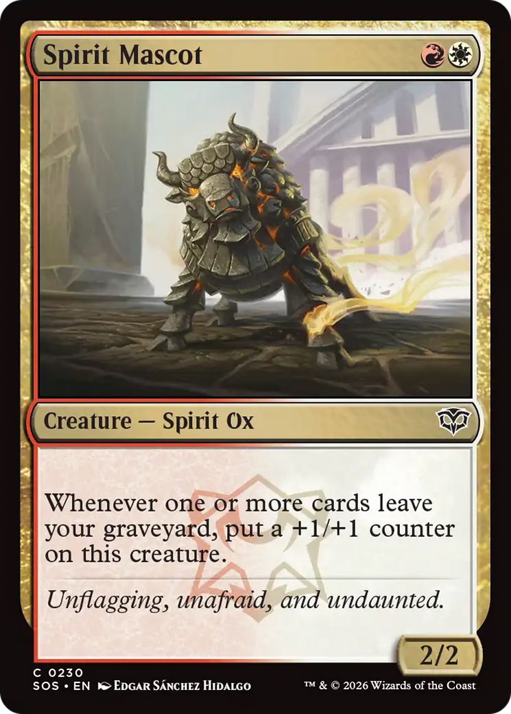 Spirit Mascot [Secrets of Strixhaven] | Impulse Games and Hobbies