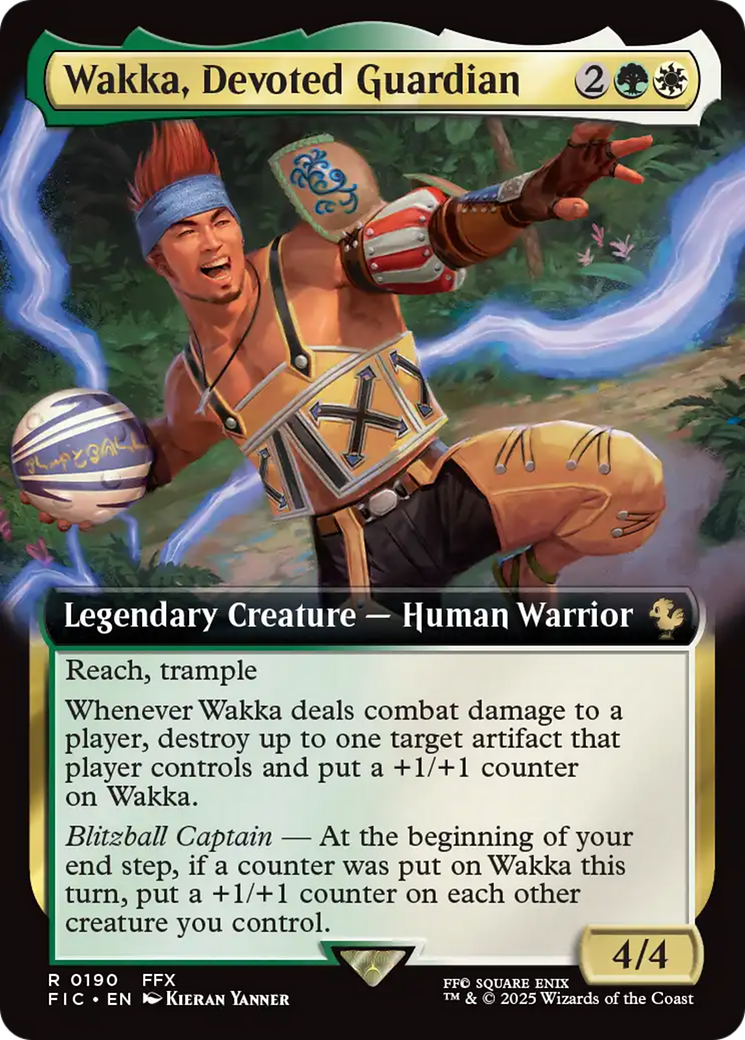 Wakka, Devoted Guardian (Extended Art) [FINAL FANTASY Commander] | Impulse Games and Hobbies