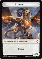 Elemental (0002) // Elemental (0009) Double-Sided Token [Lorwyn Eclipsed Tokens] | Impulse Games and Hobbies