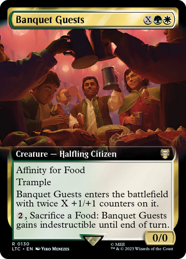 Banquet Guests (Extended Art) [The Lord of the Rings: Tales of Middle-Earth Commander] | Impulse Games and Hobbies