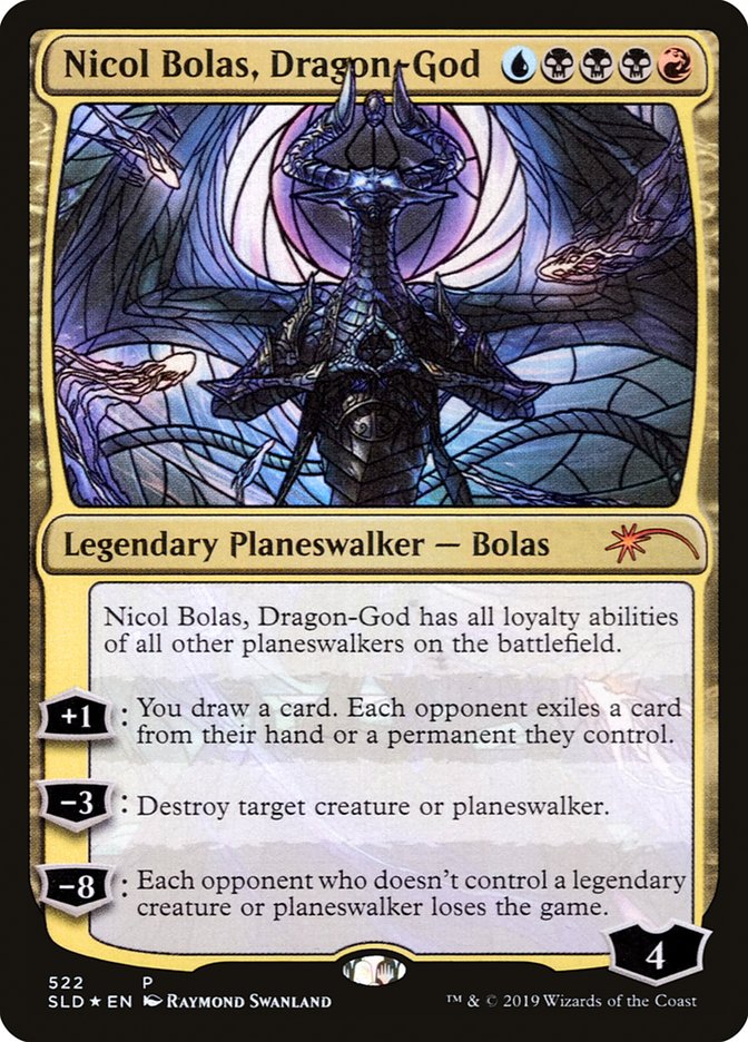 Nicol Bolas, Dragon-God (Stained Glass) [Secret Lair Drop Promos] | Impulse Games and Hobbies