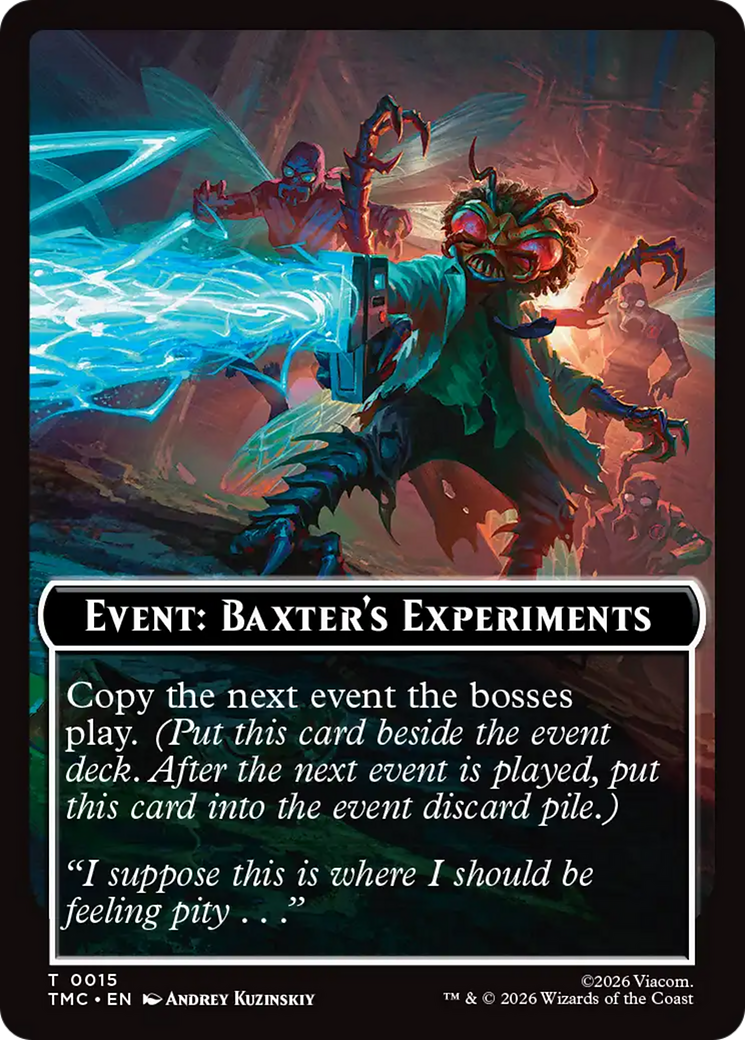 Event: Baxter's Experiments [Teenage Mutant Ninja Turtles Commander Tokens] | Impulse Games and Hobbies