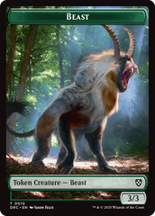 Beast (0010) // Servo Double-Sided Token [Aetherdrift Tokens] | Impulse Games and Hobbies