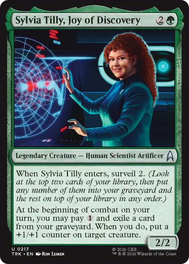 Sylvia Tilly, Joy of Discovery [Star Trek] | Impulse Games and Hobbies