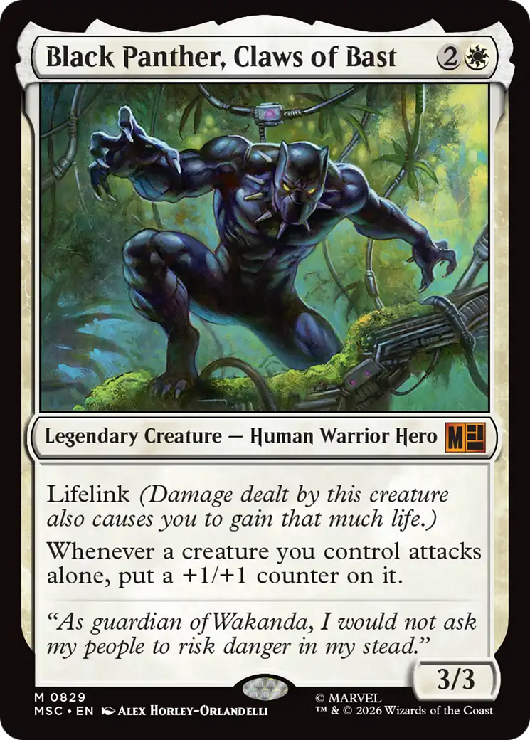 Black Panther, Claws of Bast [Marvel Super Heroes Commander] | Impulse Games and Hobbies