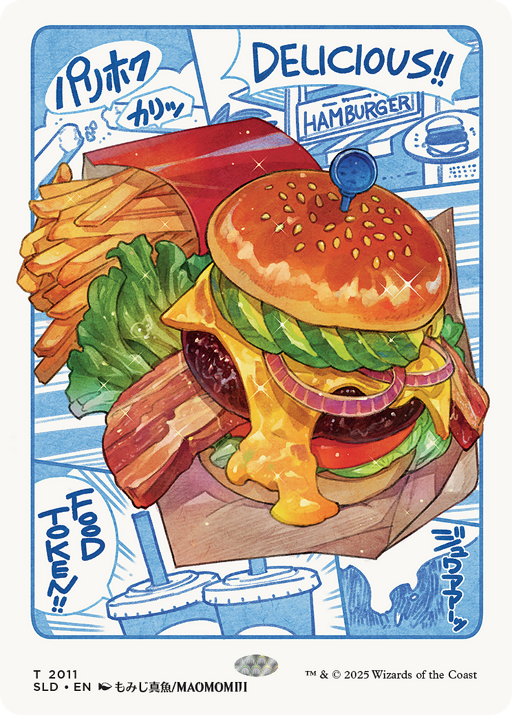 Food Token (2011) (Rainbow Foil) [Secret Lair Drop Series] | Impulse Games and Hobbies