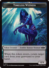 Goat // Timeless Witness Double-Sided Token [Tarkir: Dragonstorm Commander Tokens] | Impulse Games and Hobbies