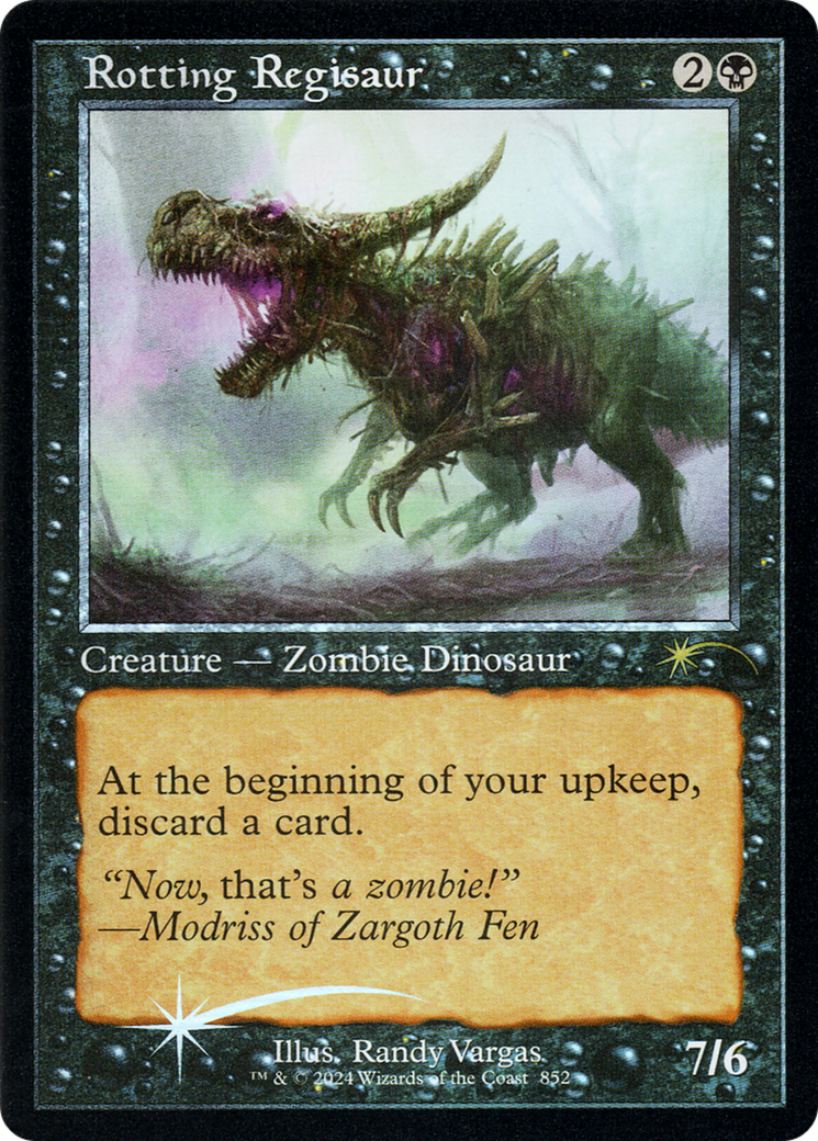 Rotting Regisaur (Retro Frame) [Secret Lair Drop Series] | Impulse Games and Hobbies