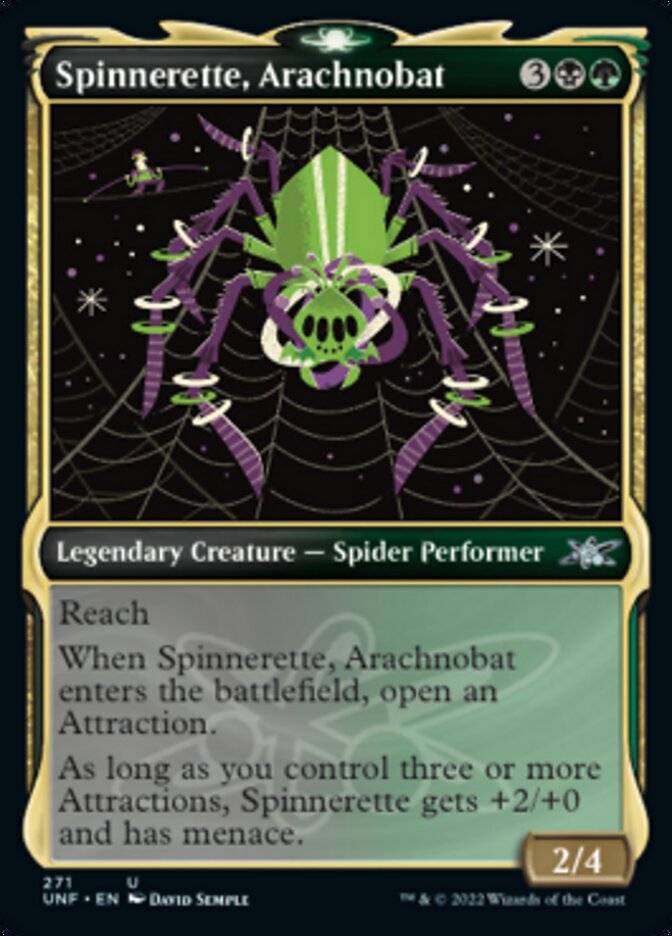 Spinnerette, Arachnobat (Showcase) [Unfinity] | Impulse Games and Hobbies