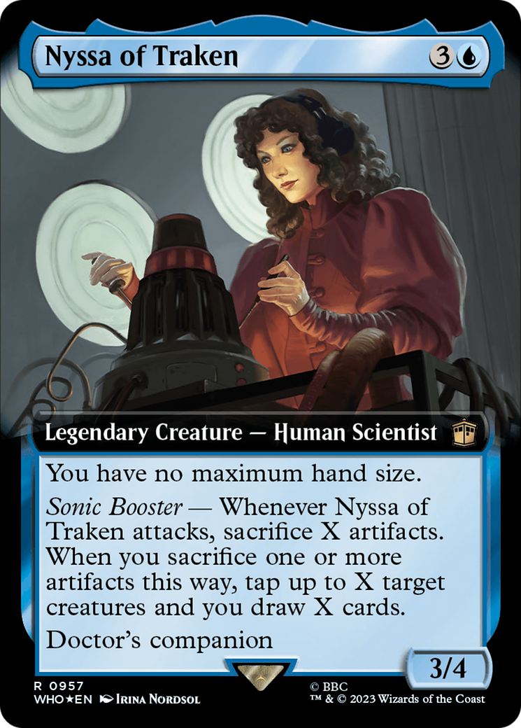 Nyssa of Traken (Extended Art) (Surge Foil) [Doctor Who] | Impulse Games and Hobbies