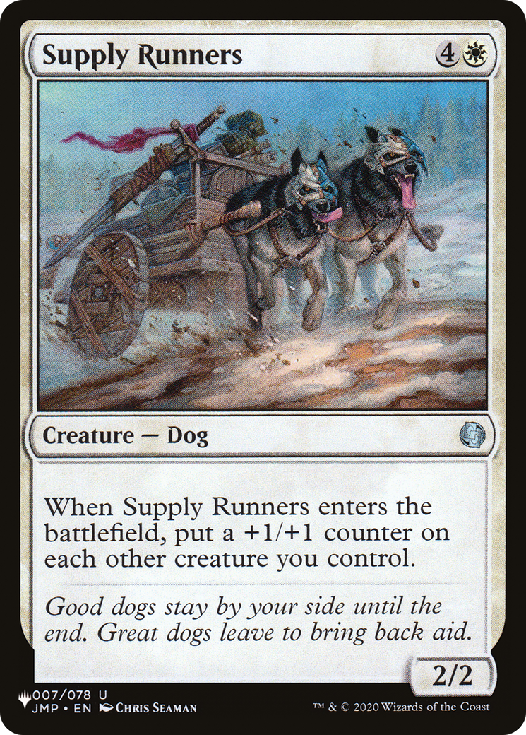 Supply Runners [The List Reprints] | Impulse Games and Hobbies