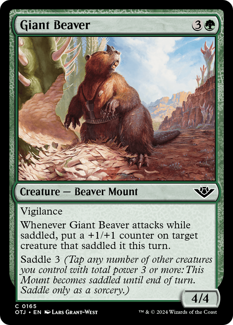 Giant Beaver [Outlaws of Thunder Junction] | Impulse Games and Hobbies