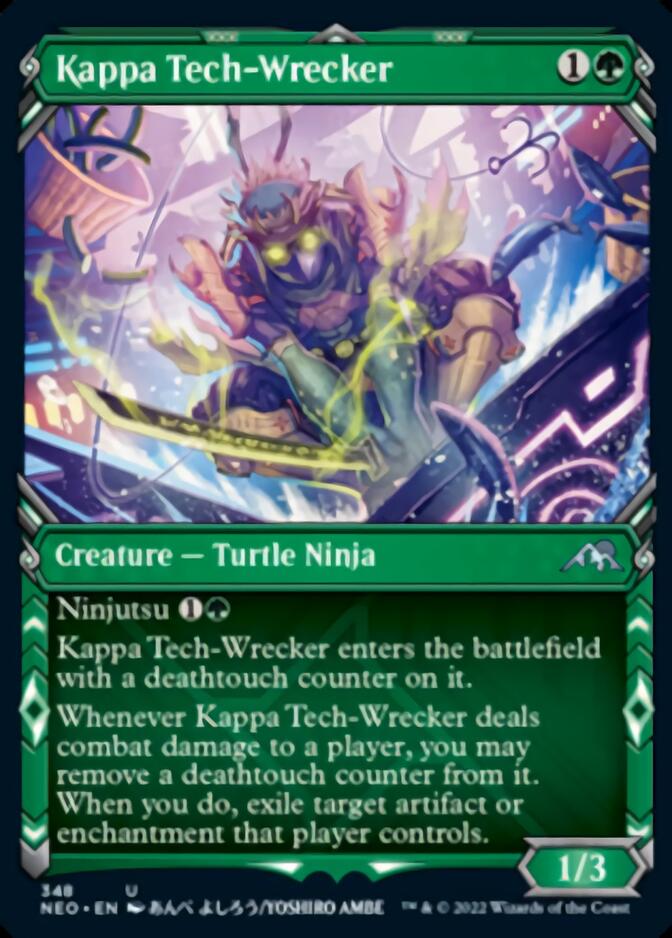 Kappa Tech-Wrecker (Showcase Ninja) [Kamigawa: Neon Dynasty] | Impulse Games and Hobbies