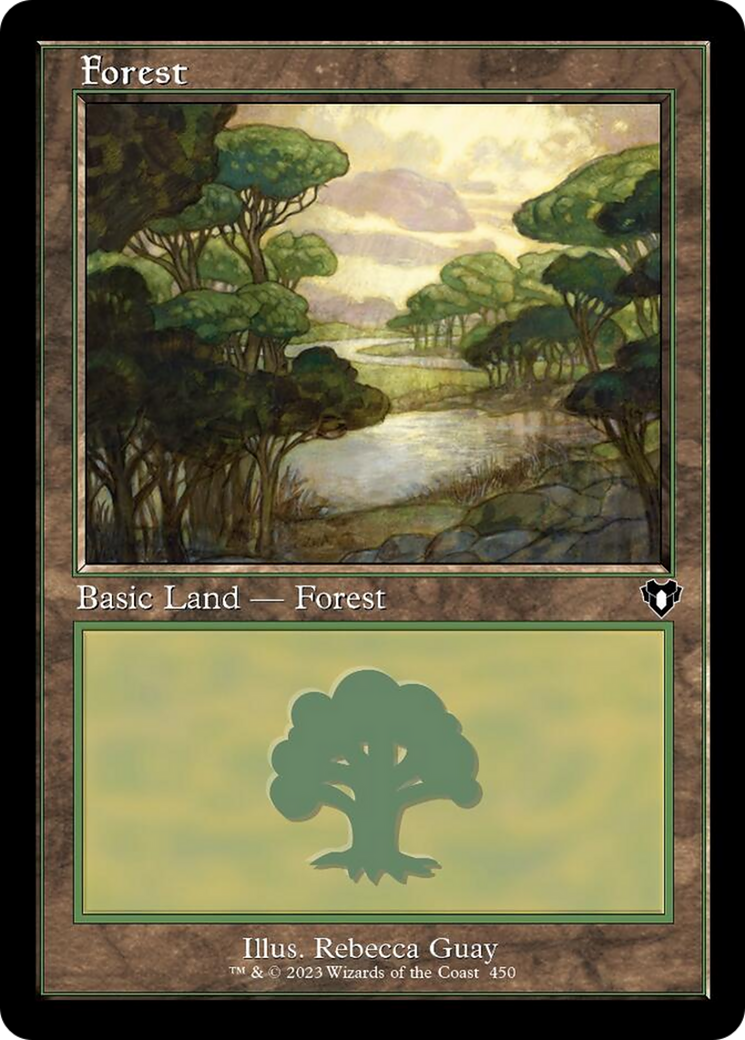 Forest (450) (Retro) [Commander Masters] | Impulse Games and Hobbies