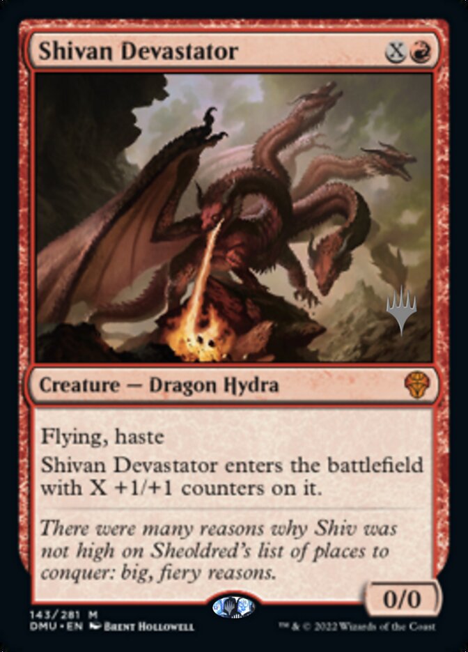 Shivan Devastator (Promo Pack) [Dominaria United Promos] | Impulse Games and Hobbies