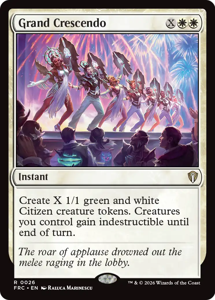 Grand Crescendo [Reality Fracture Commander] | Impulse Games and Hobbies