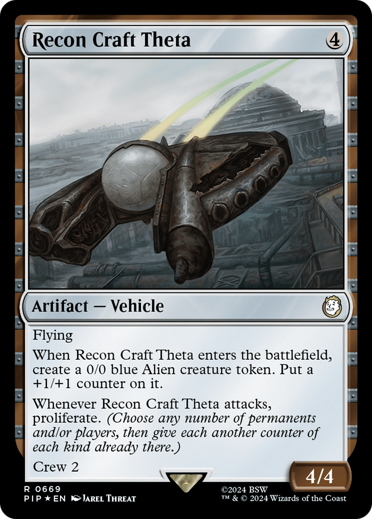 Recon Craft Theta (Surge Foil) [Fallout] | Impulse Games and Hobbies