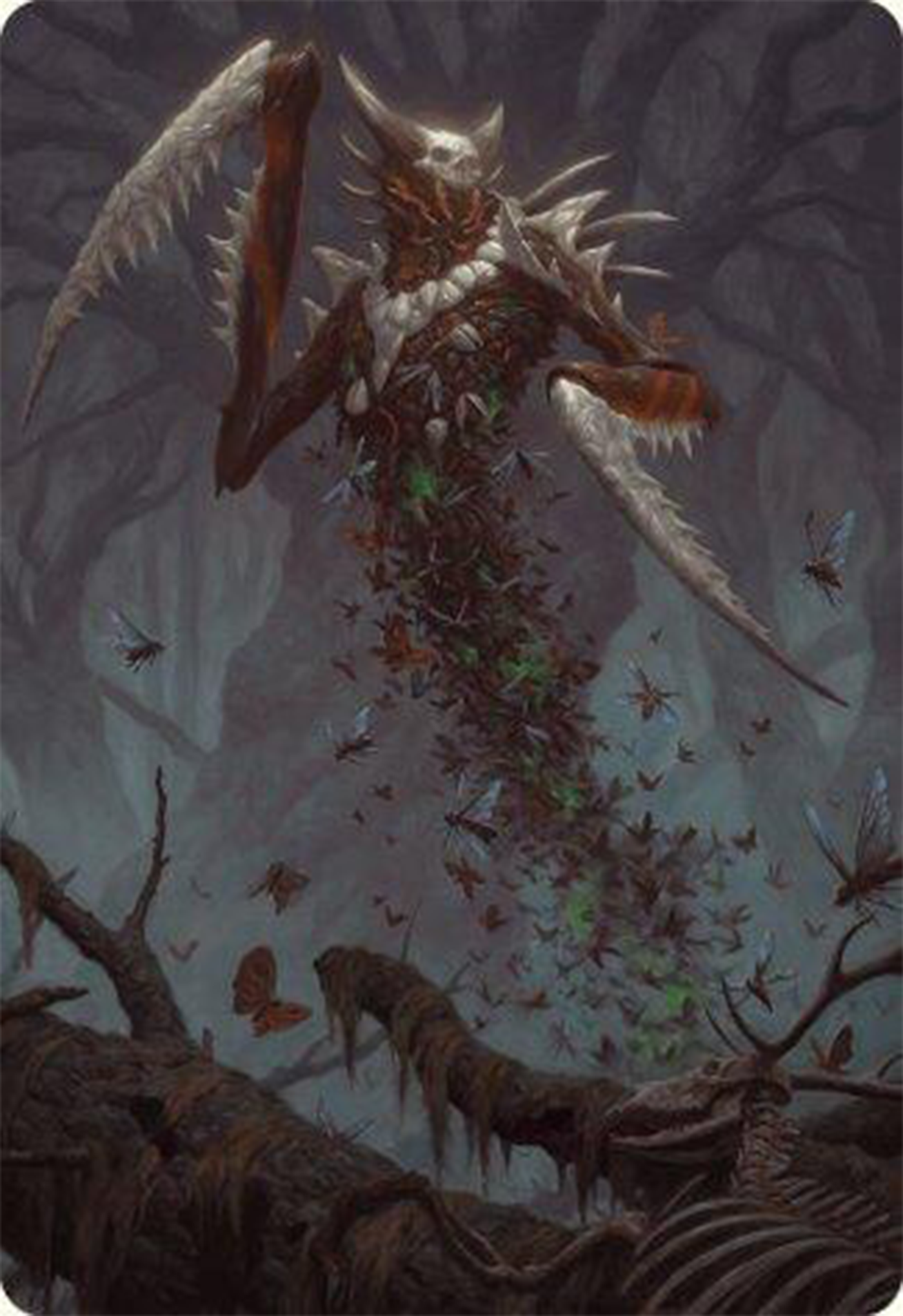 Grist, the Plague Swarm Art Card [Modern Horizons 3 Art Series] | Impulse Games and Hobbies