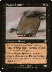 Plague Spitter [The List Reprints] | Impulse Games and Hobbies