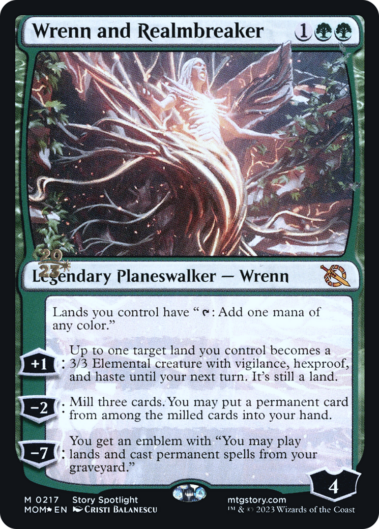 Wrenn and Realmbreaker [March of the Machine Prerelease Promos] | Impulse Games and Hobbies