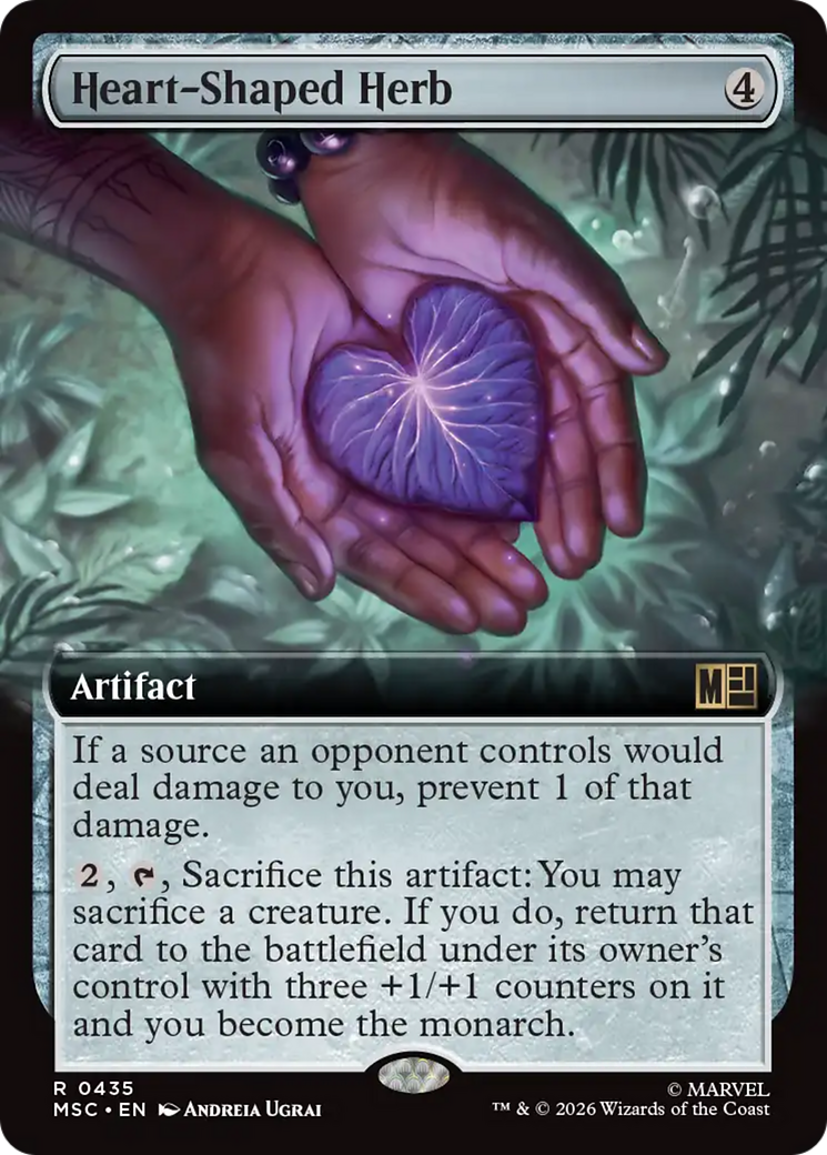 Heart-Shaped Herb (Extended Art) [Marvel Super Heroes Commander] | Impulse Games and Hobbies