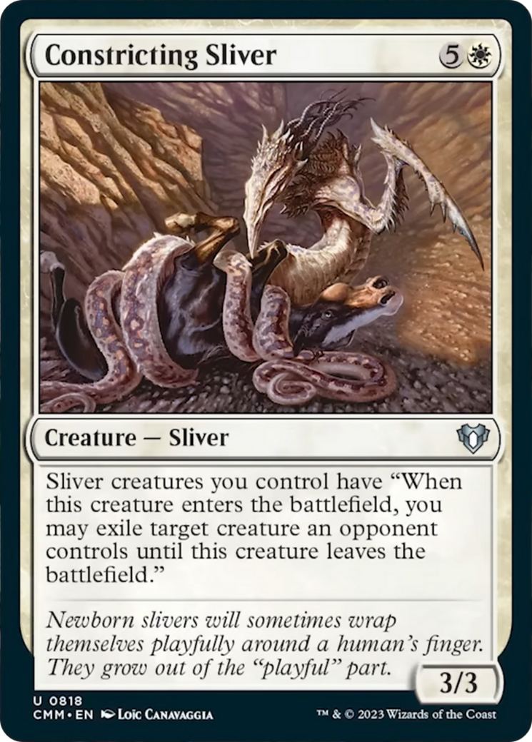 Constricting Sliver [Commander Masters] | Impulse Games and Hobbies