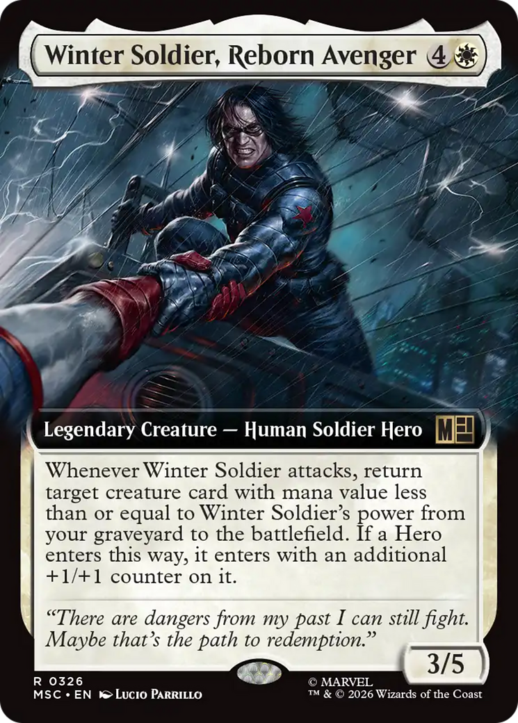 Winter Soldier, Reborn Avenger (Extended Art) [Marvel Super Heroes Commander] | Impulse Games and Hobbies
