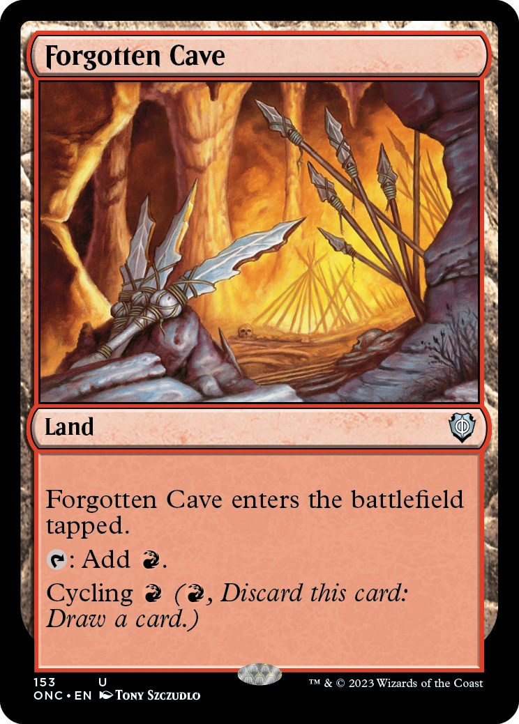 Forgotten Cave [Phyrexia: All Will Be One Commander] | Impulse Games and Hobbies