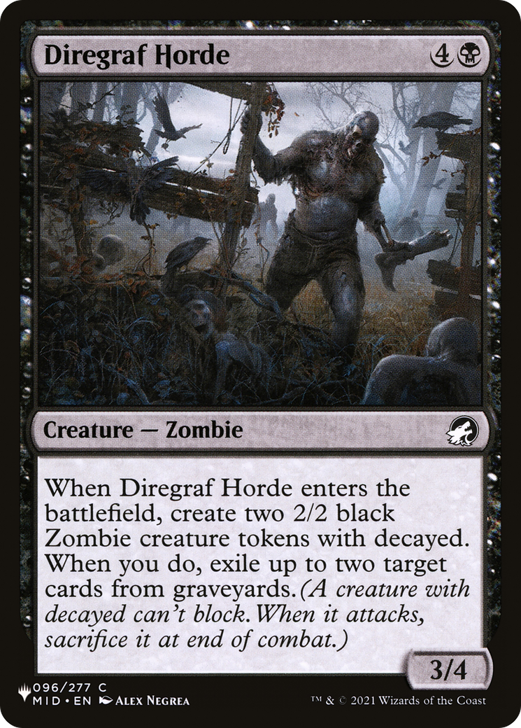 Diregraf Horde [The List Reprints] | Impulse Games and Hobbies