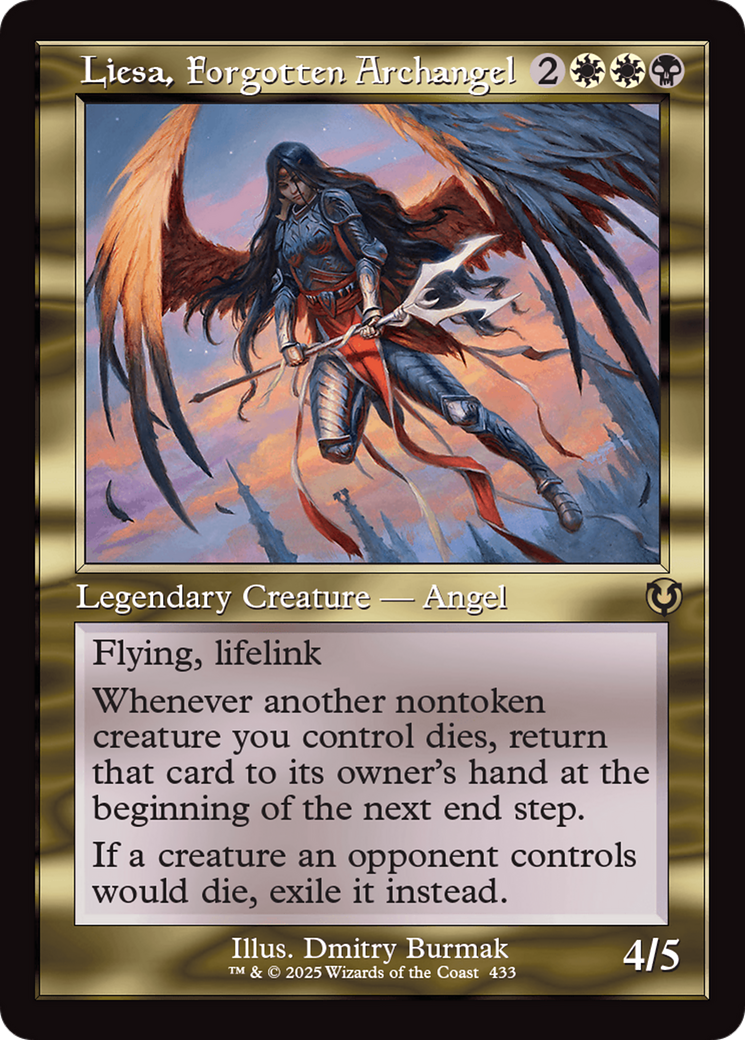 Liesa, Forgotten Archangel (Retro Frame) [Innistrad Remastered] | Impulse Games and Hobbies