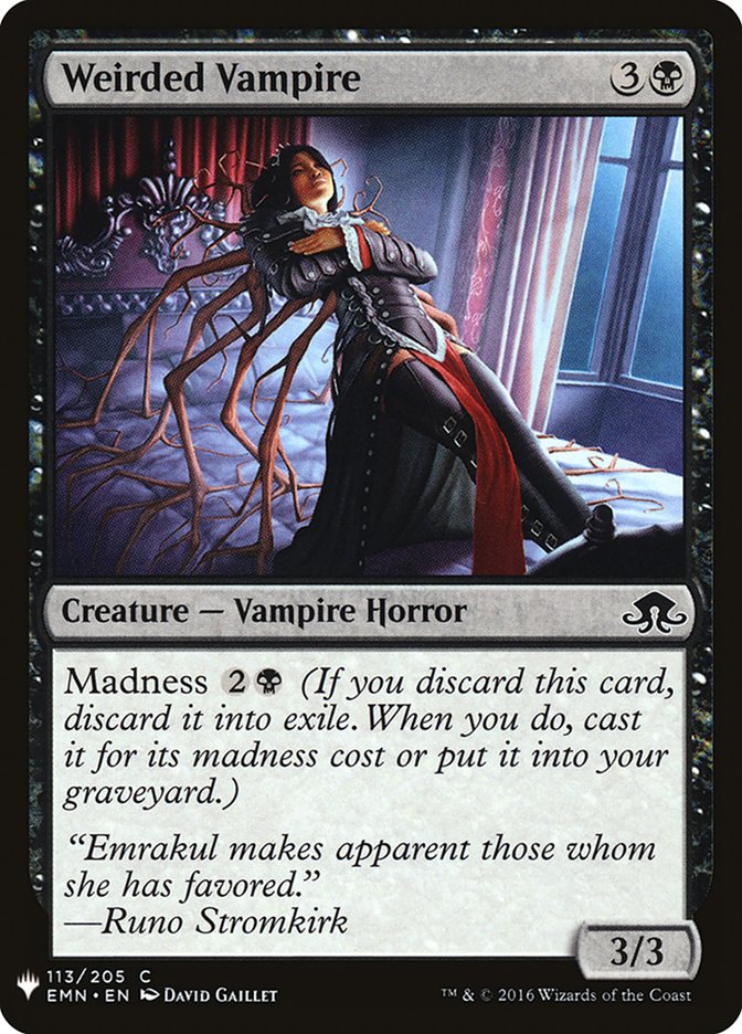 Weirded Vampire [Mystery Booster] | Impulse Games and Hobbies