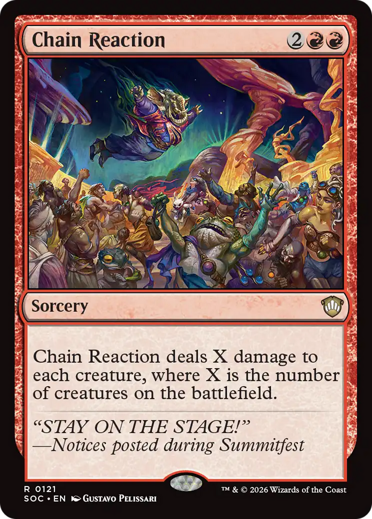Chain Reaction [Secrets of Strixhaven Commander] | Impulse Games and Hobbies