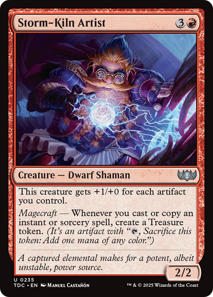 Storm-Kiln Artist [Tarkir: Dragonstorm Commander] | Impulse Games and Hobbies