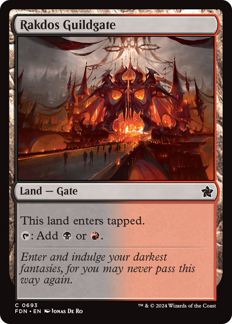 Rakdos Guildgate [Foundations] | Impulse Games and Hobbies