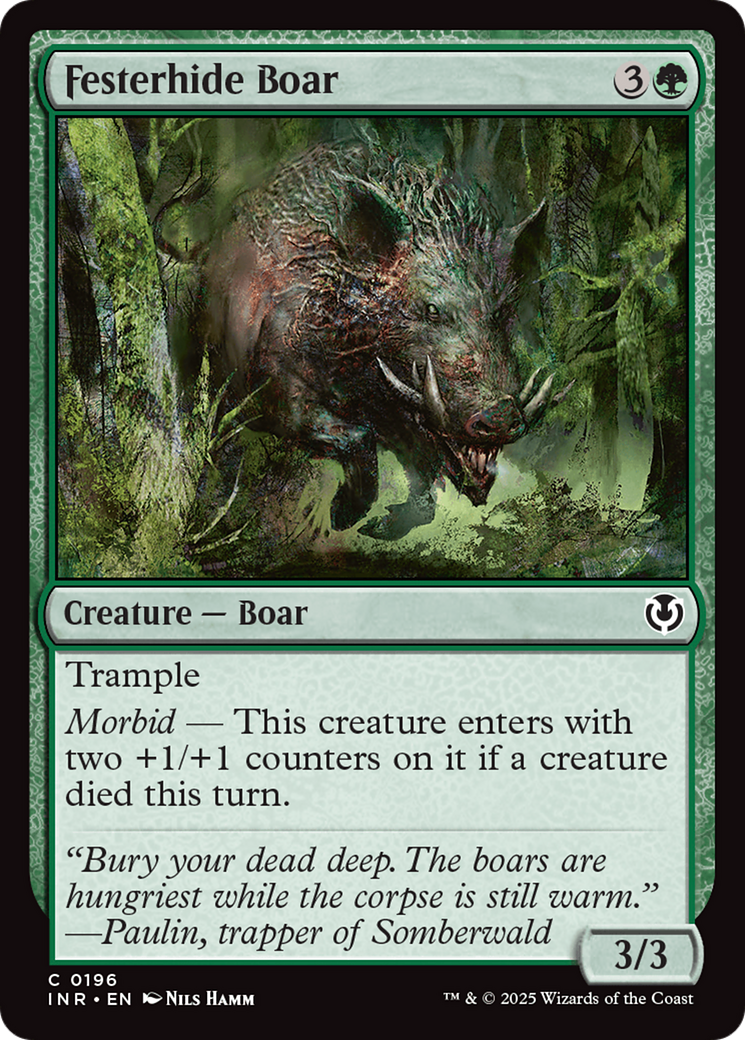 Festerhide Boar [Innistrad Remastered] | Impulse Games and Hobbies