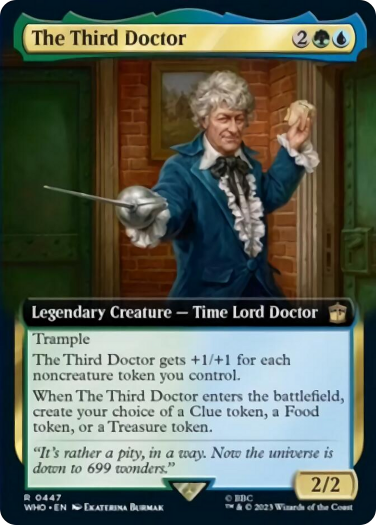 The Third Doctor (Extended Art) [Doctor Who] | Impulse Games and Hobbies