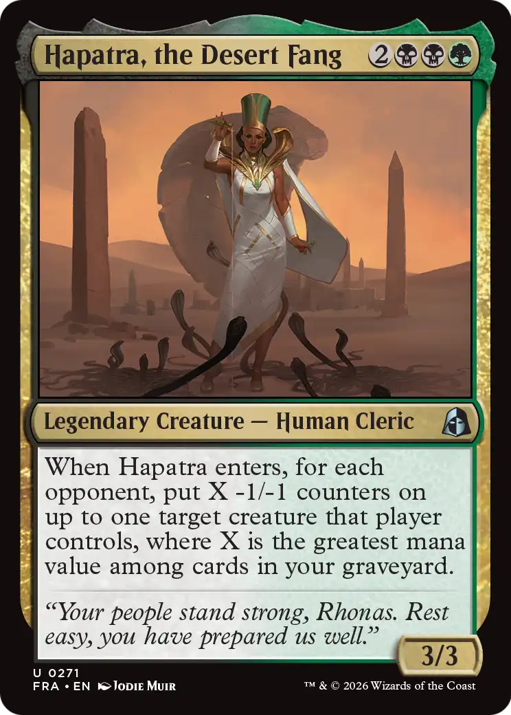 Hapatra, the Desert Fang [Reality Fracture] | Impulse Games and Hobbies