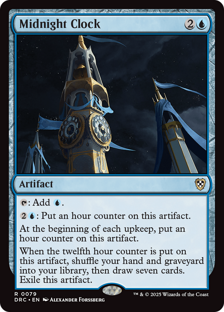 Midnight Clock [Aetherdrift Commander] | Impulse Games and Hobbies