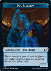 Dog Illusion // Vecna Double-Sided Token [Dungeons & Dragons: Adventures in the Forgotten Realms Tokens] | Impulse Games and Hobbies