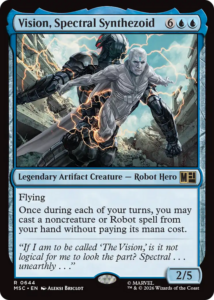 Vision, Spectral Synthezoid [Marvel Super Heroes Commander] | Impulse Games and Hobbies