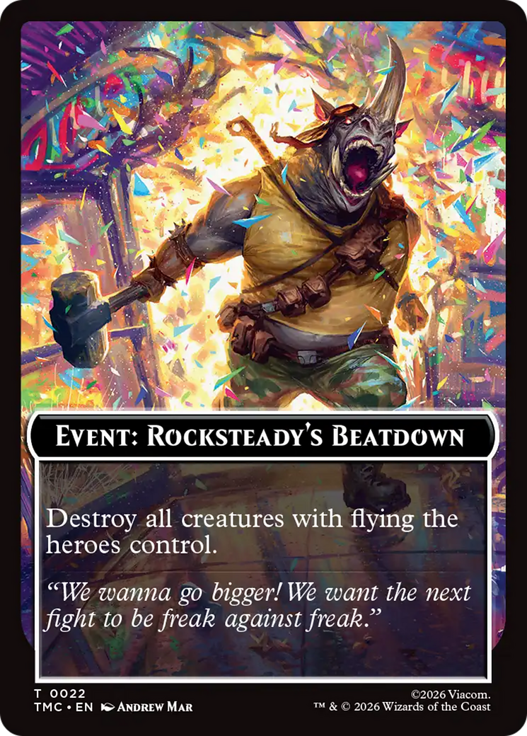 Event: Rocksteady's Beatdown [Teenage Mutant Ninja Turtles Commander Tokens] | Impulse Games and Hobbies