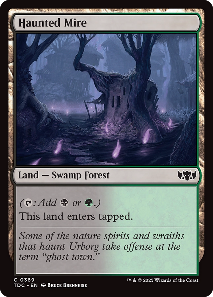Haunted Mire [Tarkir: Dragonstorm Commander] | Impulse Games and Hobbies